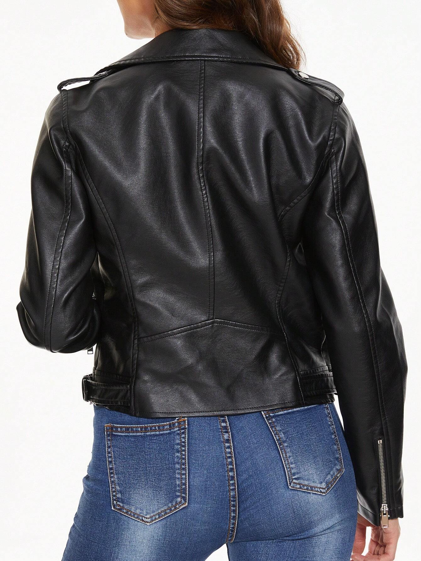 ✨ Giacca in Pelle – Eleganza che Ti Avvolge • 70% OFF fino alla fine della liquidazione 🔥