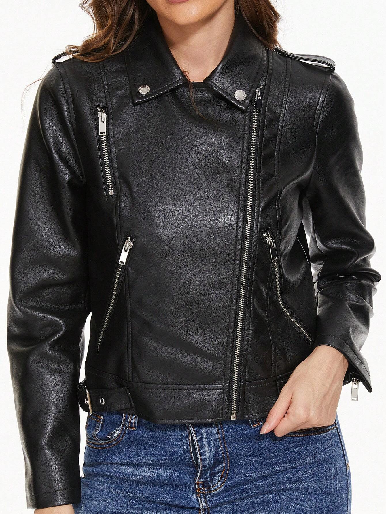 ✨ Giacca in Pelle – Eleganza che Ti Avvolge • 70% OFF fino alla fine della liquidazione 🔥